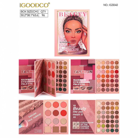 IGOODCO 82-Color Cartoon Matte Eyeshadow Palette