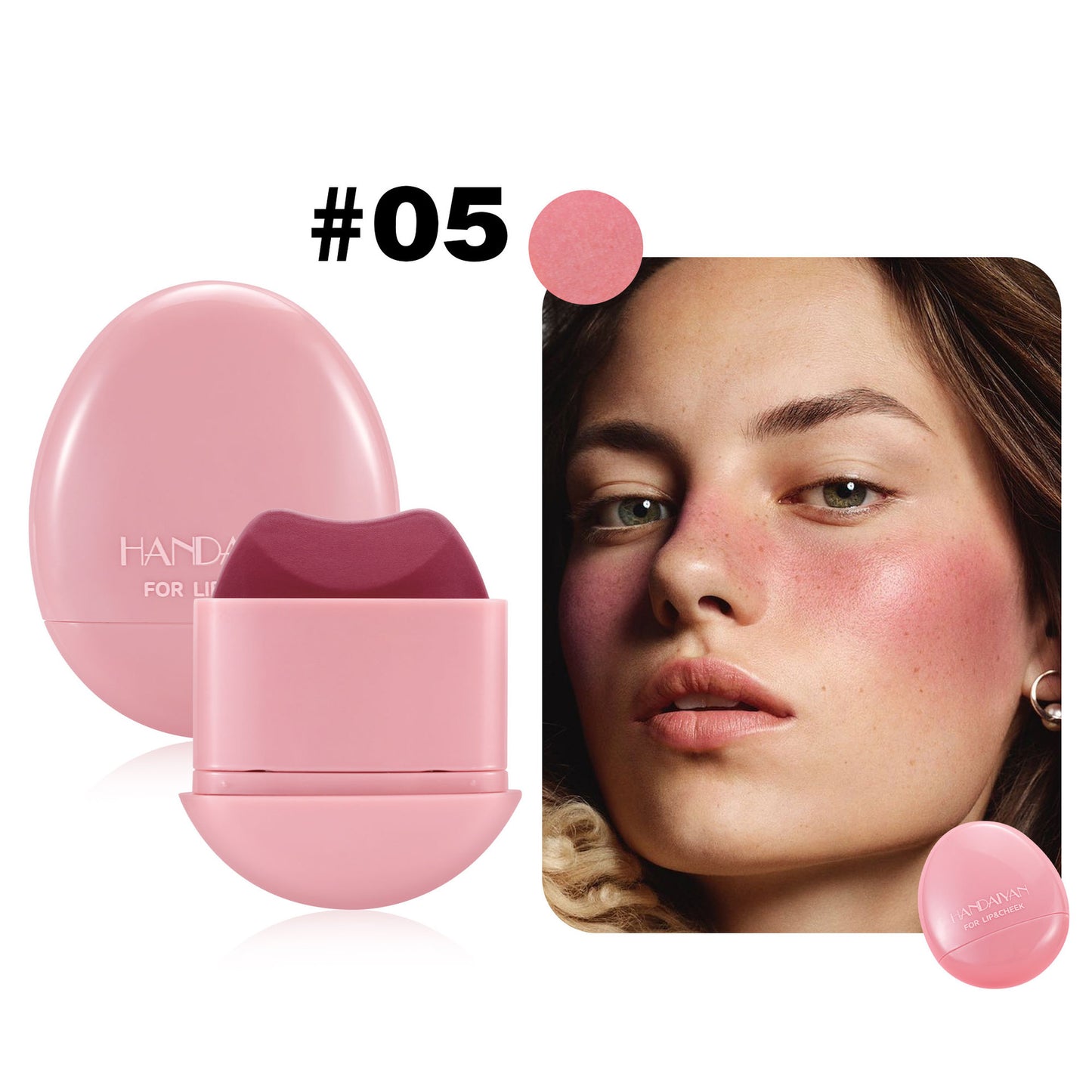 HANDAIYAN Pebble Blush