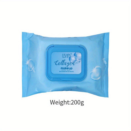 USHAS Disposable Makeup Remover Wipes