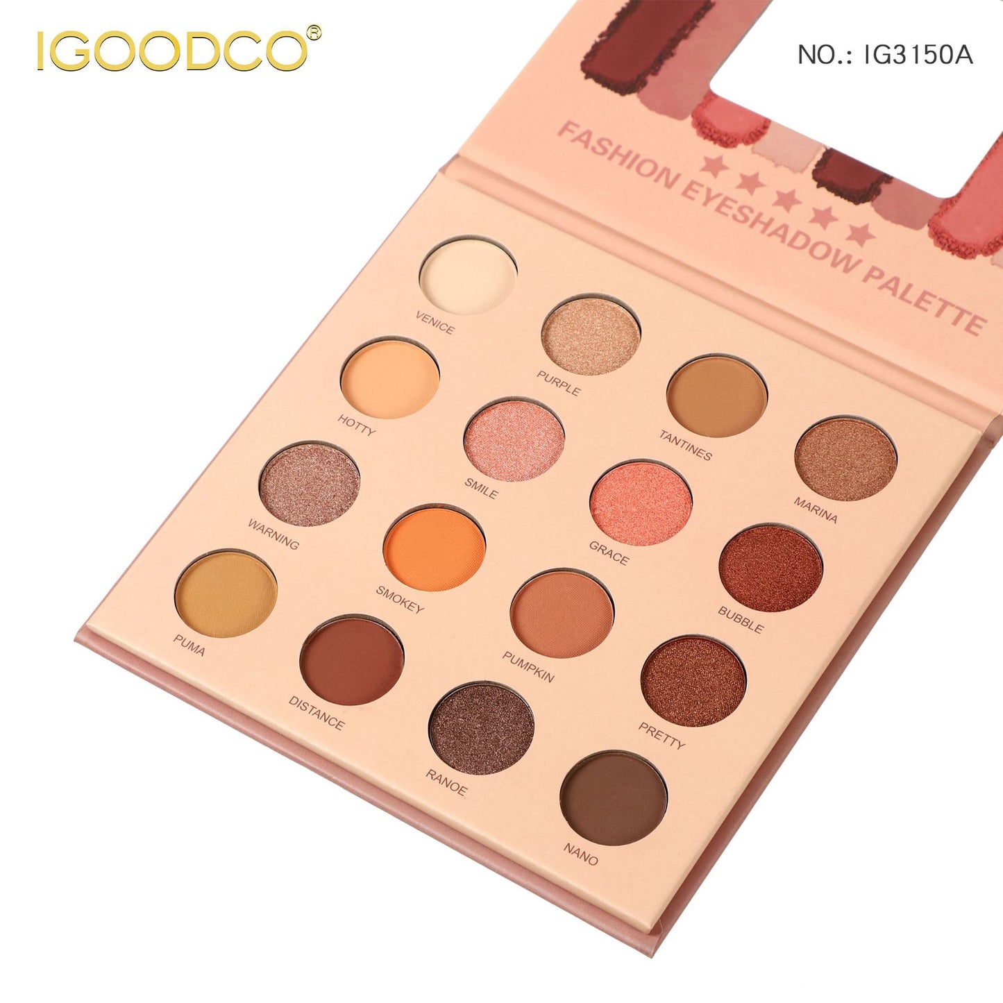 IGOODCO 16-Color Eyeshadow Palette