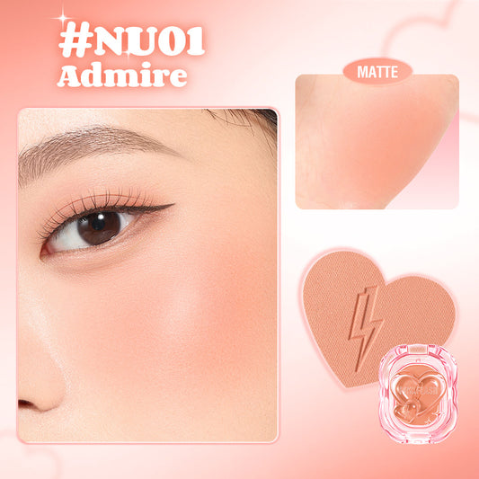PINKFLASH Soft Pink Contour & Blush Palette