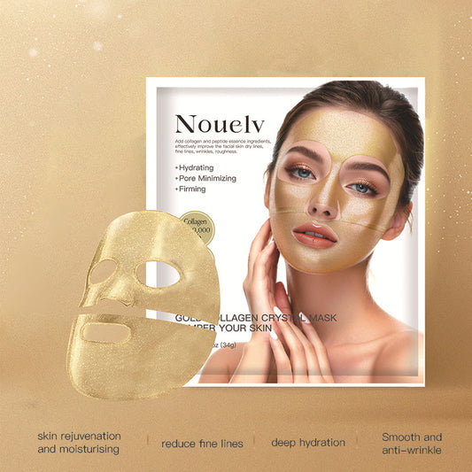 Nouelv 24K Gold Collagen Infusion Split Face Mask