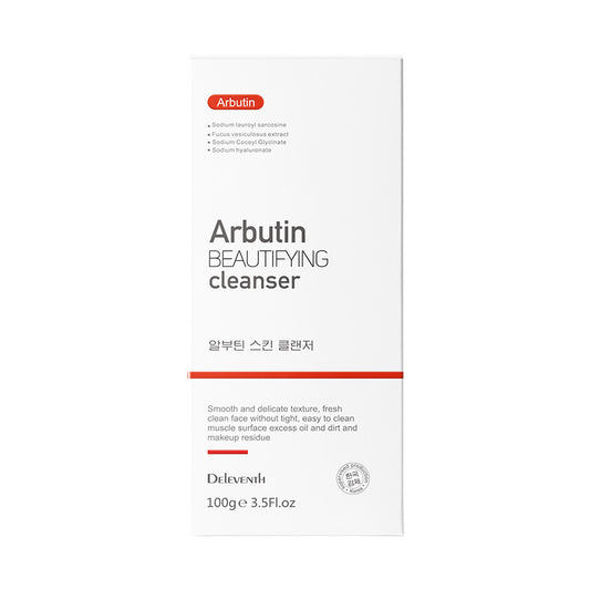 DEleventh Arbutin Refreshing Cleanser - Oil-Control Gentle Amino Acid Face Wash (Korean Skincare)