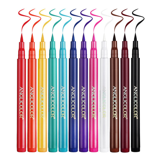 Anglicolor 12-Color Eyeliner Pencil Set