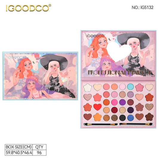 IGOODCO 36-Color Matte Eyeshadow Palette