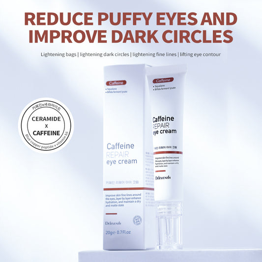 DEleventh Caffeine Eye Cream - Peptide Repair & Firming Eye Care (Korean Skincare)
