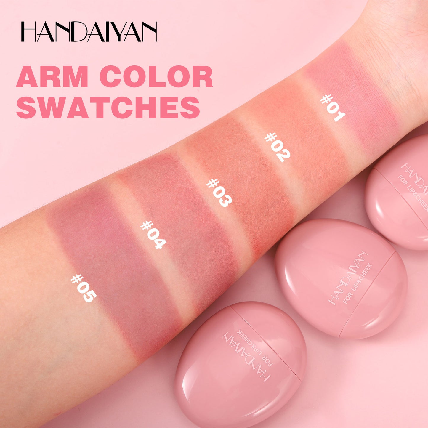 HANDAIYAN Pebble Blush
