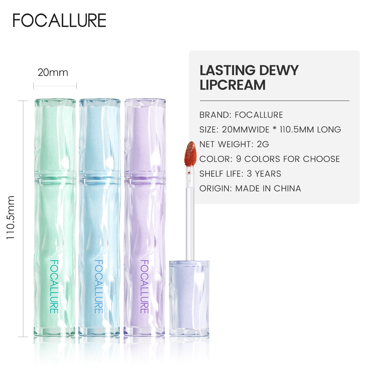 FOCALLURE Jelly Gloss Lip Stain