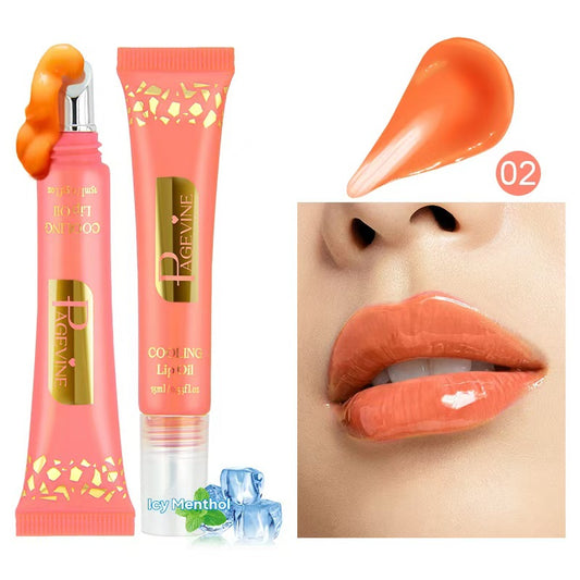 PAGE VINE Cooling Mint Tinted Lip Balm