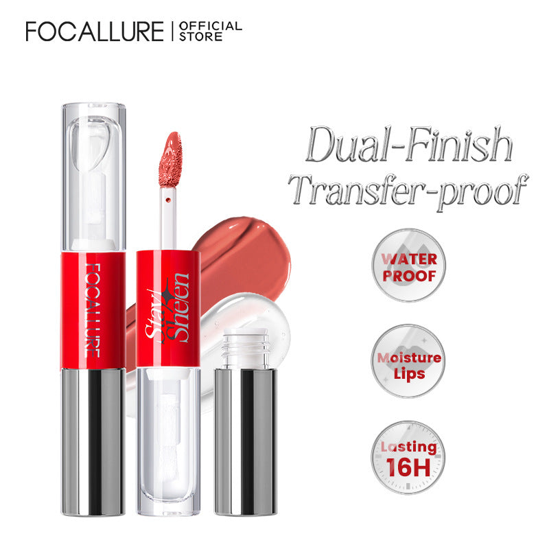 FOCALLURE Dual-Ended Matte Lip Stain + Gloss