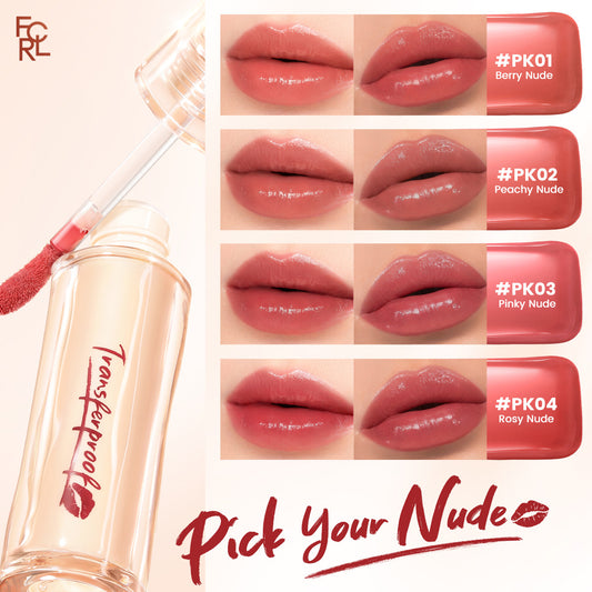 FOCALLURE Glassy Transfer-Proof Lip Gloss