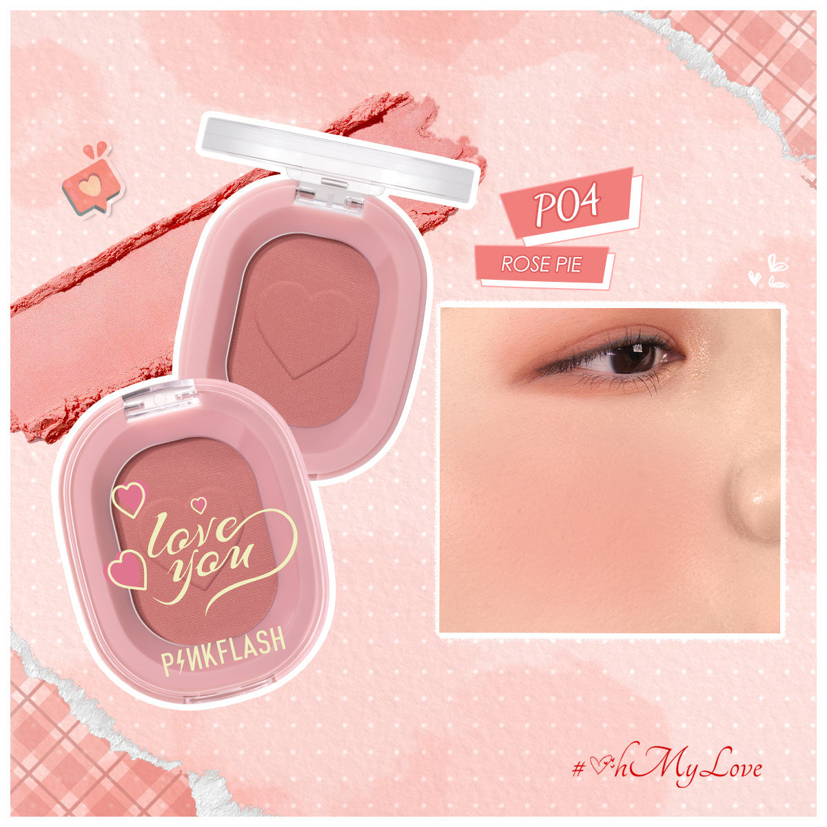 PINKFLASH Soft Blush & Contour Duo