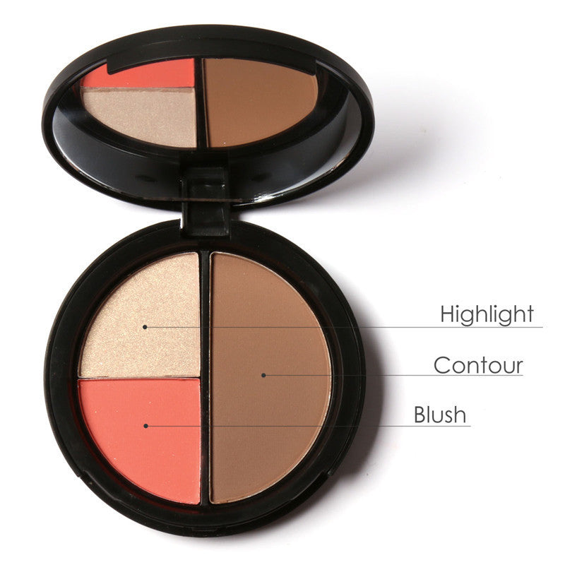 FOCALLURE All-in-One Highlighter & Blush Palette
