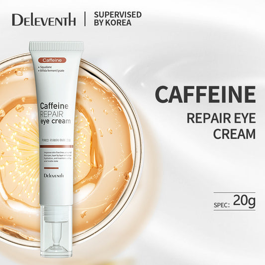 DEleventh Caffeine Eye Cream - Peptide Repair & Firming Eye Care (Korean Skincare)