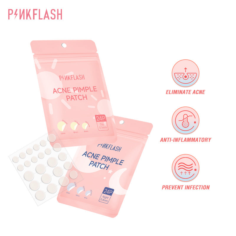 PINKFLASH Day & Night Invisible Acne Patches
