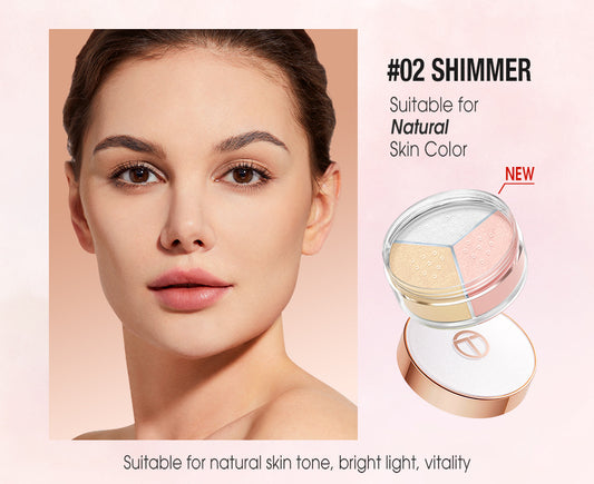 O.TWO.O 3-Color Loose Setting Powder