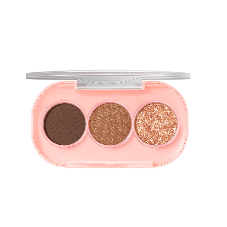 PINKFLASH 3-Color Girly Eyeshadow Palette