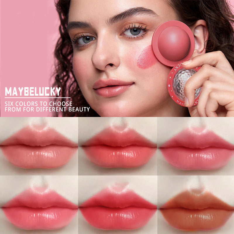 MAYBELUCKY Velvet Glow Blush & Lip Mud
