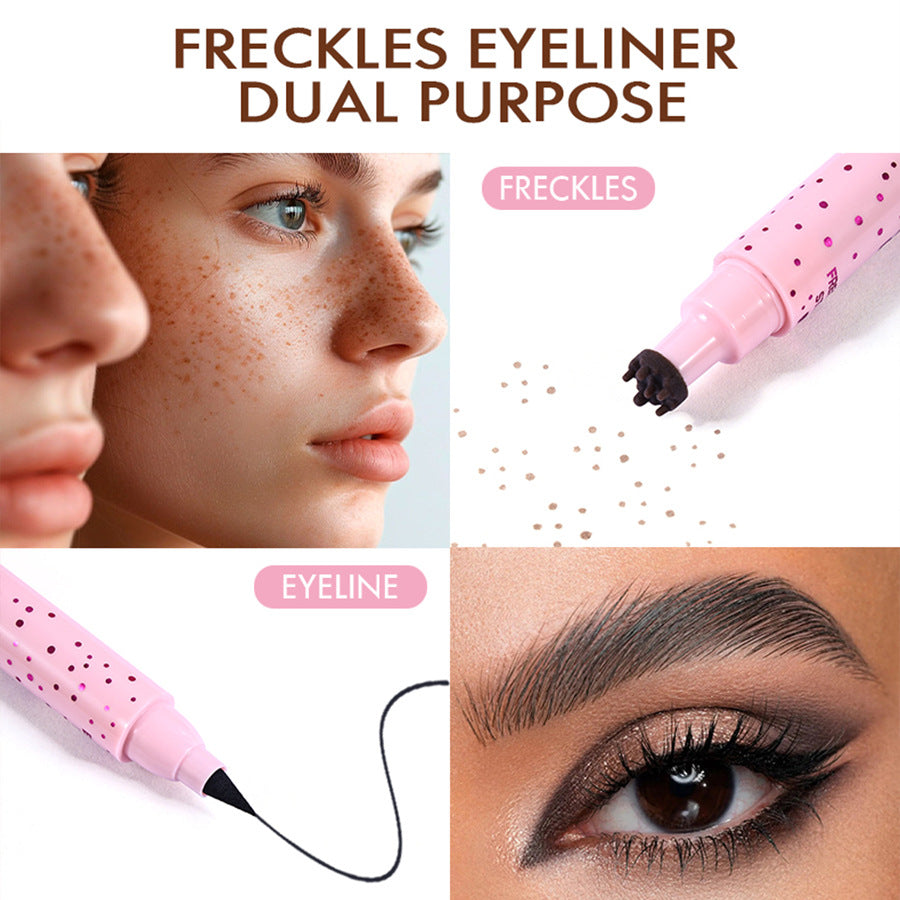PAGE VINE Natural Freckle Pen + Dual-Ended Eyeliner