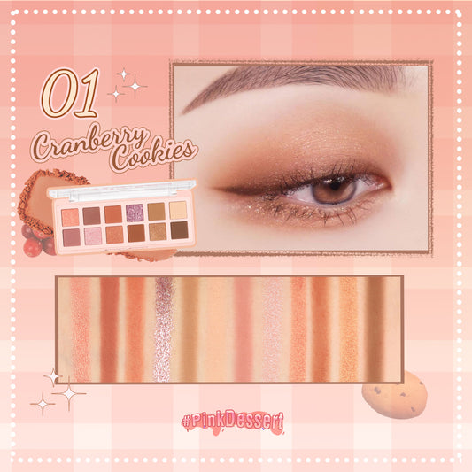 PINKFLASH 12-Color Eyeshadow Palette