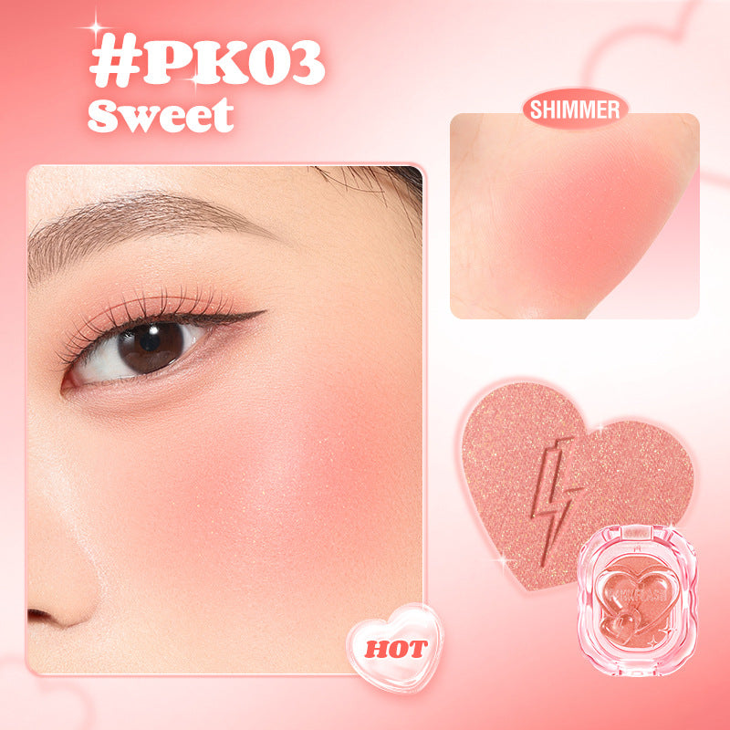 PINKFLASH Soft Pink Contour & Blush Palette
