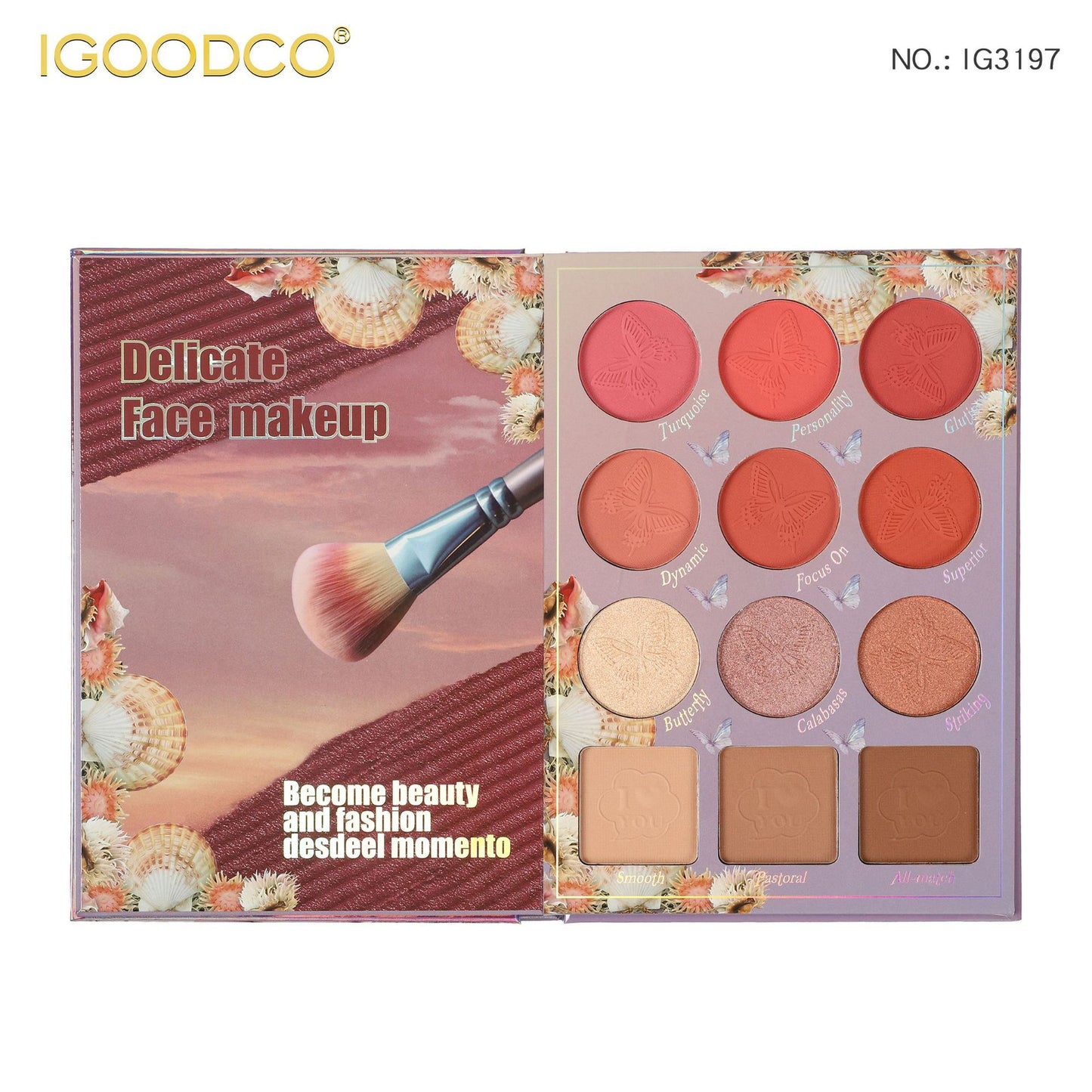 IGOODCO 59-Color Matte Eyeshadow Palette