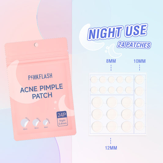 PINKFLASH Day & Night Invisible Acne Patches