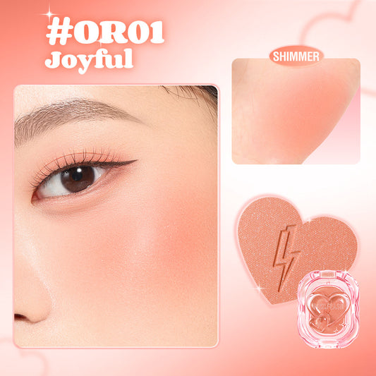 PINKFLASH Soft Pink Contour & Blush Palette