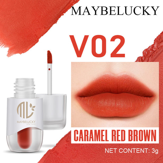 MAYBELUCKY Velvet Mist Lip Glaze