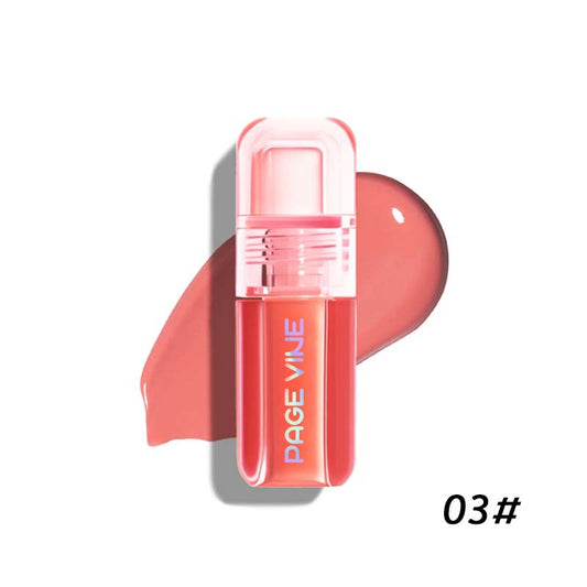 PAGE VINE Flush & Glow All-in-One Liquid Blush Highlighter & Lip Tint