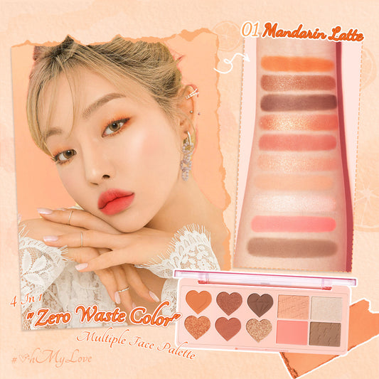 PINKFLASH All-in-One Blush, Highlighter & Eyeshadow Palette
