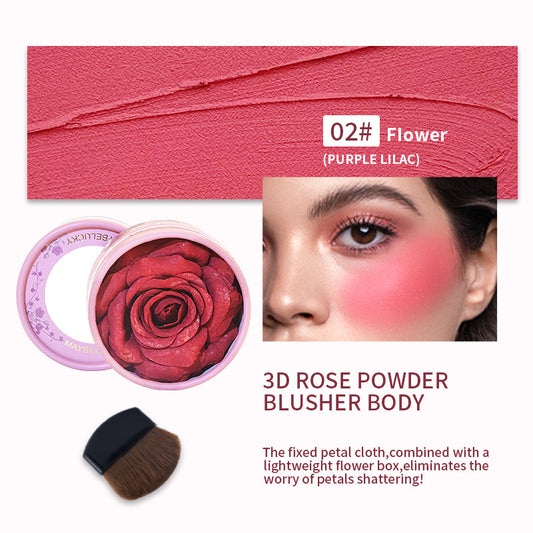 MAYBELUCKY 3D Rose Blush 🌹✨