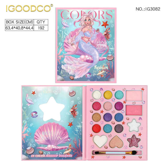 IGOODCO 18-Color Matte Eyeshadow Palette