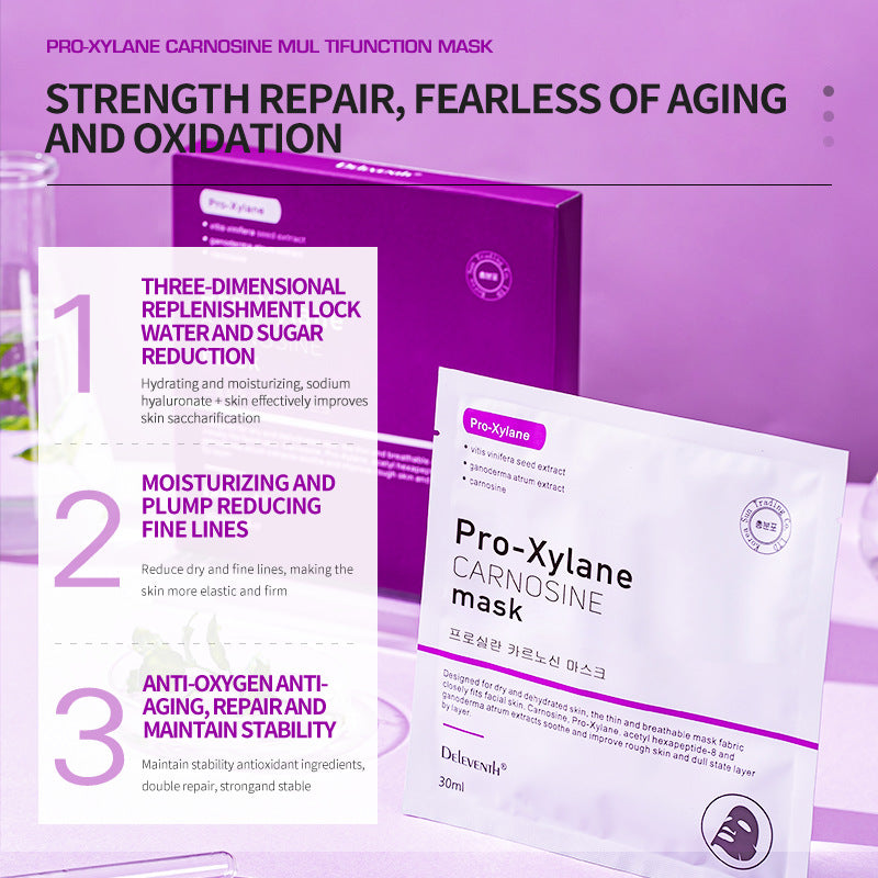 DEleventh Pro-Xylane Sheet Mask - Anti-Aging & Hydrating Treatment (Korean Skincare)