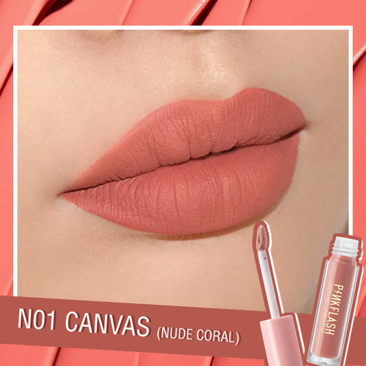 PINKFLASH Hydrating Transfer-Proof Matte Liquid Lipstick