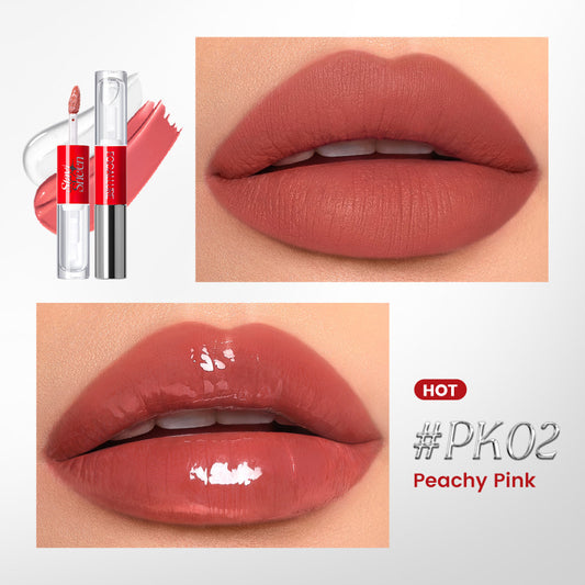 FOCALLURE Dual-Ended Matte Lip Stain + Gloss