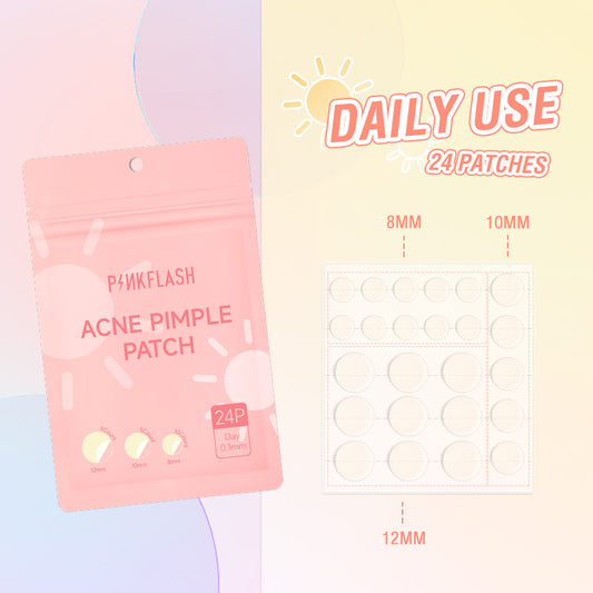PINKFLASH Day & Night Invisible Acne Patches