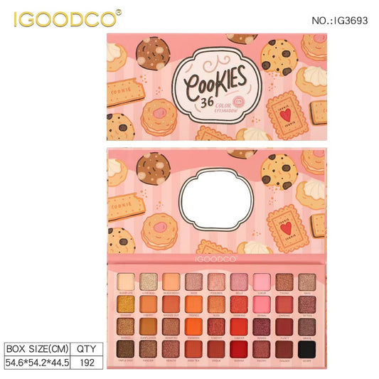 IGOODCO 36-Color Matte Eyeshadow Palette