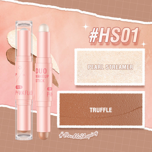PINKFLASH Dual-Ended Blush & Highlighter Stick