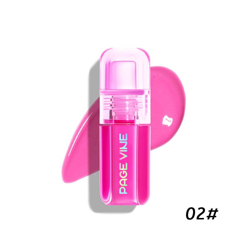 PAGE VINE Flush & Glow All-in-One Liquid Blush Highlighter & Lip Tint