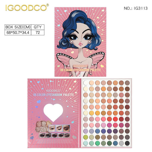 IGOODCO 88-Color Matte Eyeshadow Palette