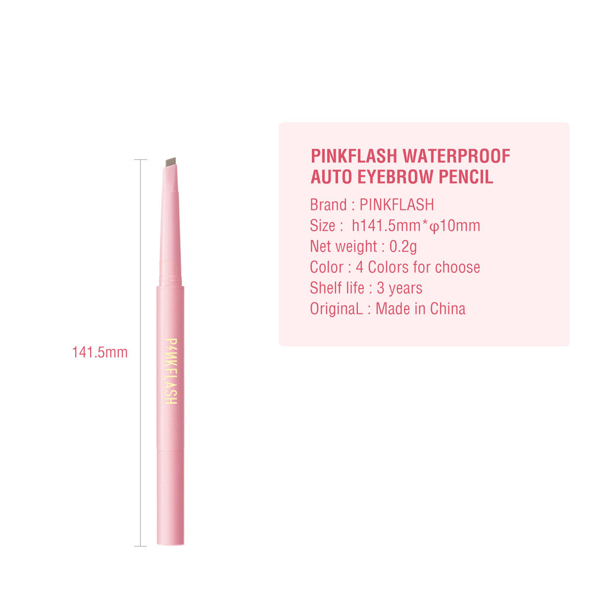 PINKFLASH Auto-Rotating Eyebrow Pencil