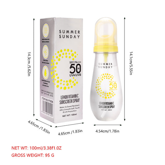 PAGE VINE Lemon Fresh High Protection SPF Spray