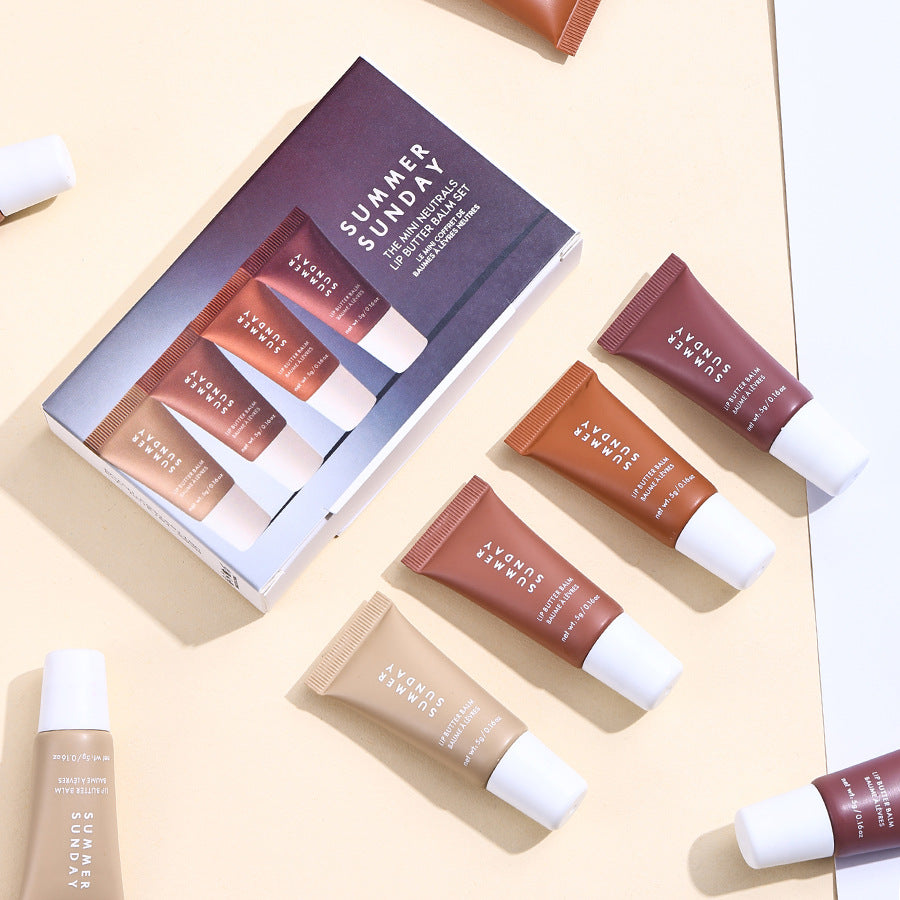 PAGE VINE 4-Piece Butter Lip Gloss Set