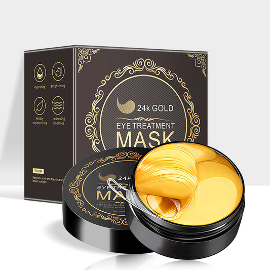 SEOMOU 24K Gold Crystal Eye Mask