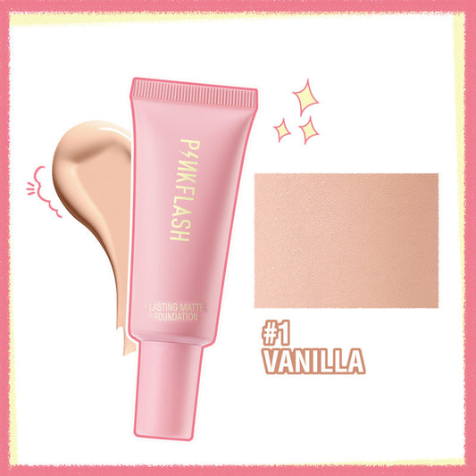 PINKFLASH Matte Liquid Foundation - Waterproof & Long-Lasting