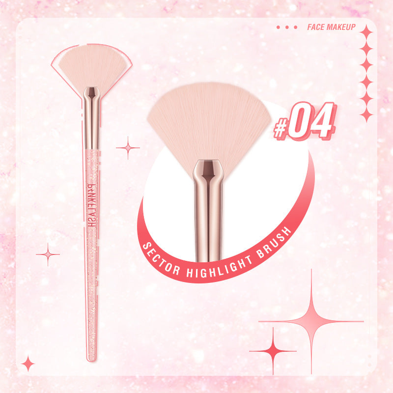PINKFLASH Pink Set Makeup Brushes