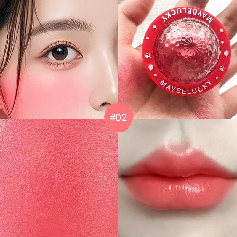 MAYBELUCKY Velvet Glow Blush & Lip Mud