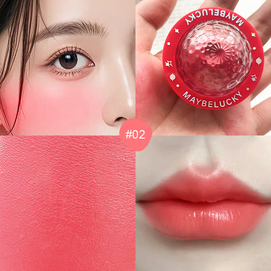 MAYBELUCKY Velvet Glow Blush & Lip Mud