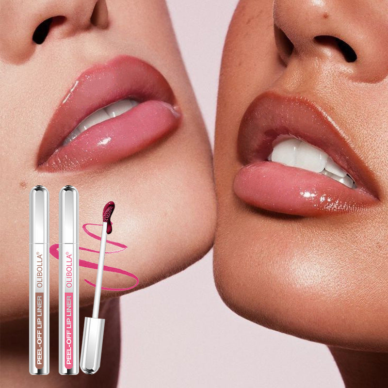 OLIBOLLA 5-Color Peel-Off Lip Liner | Waterproof, Long-Lasting, Smudge-Proof | Wholesale 12pcs MOQ | Worldwide Shipping